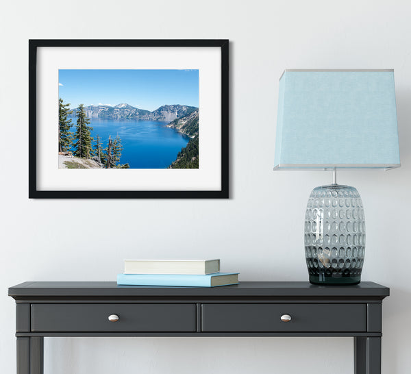 The Deep Blue II Crater Lake Oregon Fine Art Print -