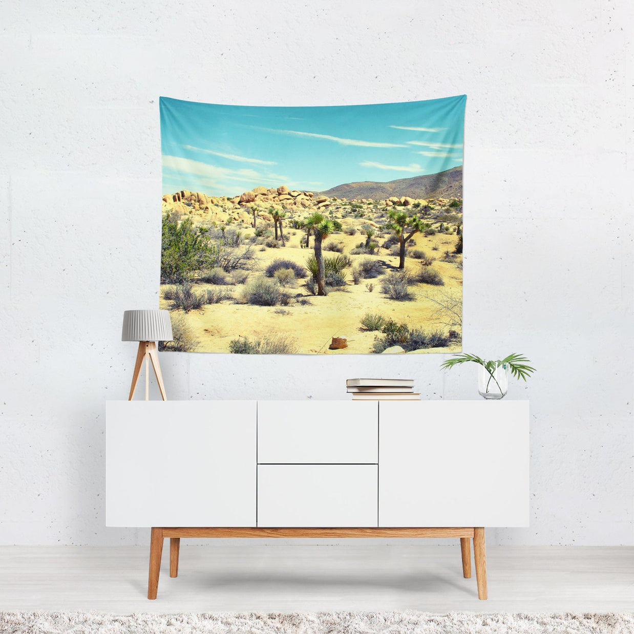 Desert Decadence, Joshua Tree Wall Tapestry Lost In Nature