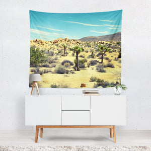 Desert Decadence, Joshua Tree Wall Tapestry Lost In Nature