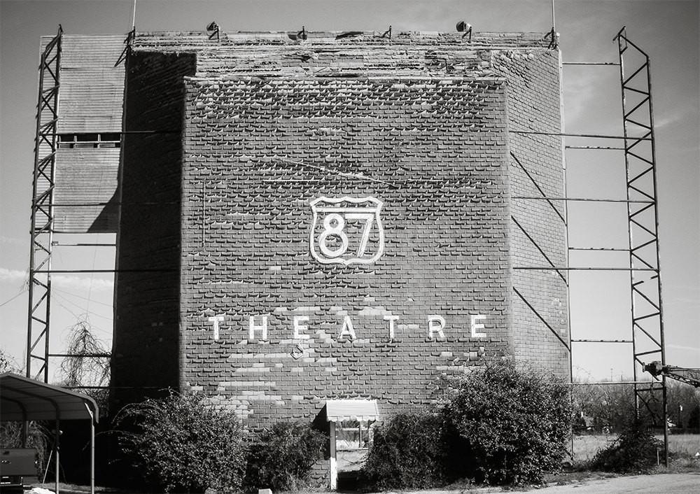 Drive-in Theater Fredricksburg Texas - Photography