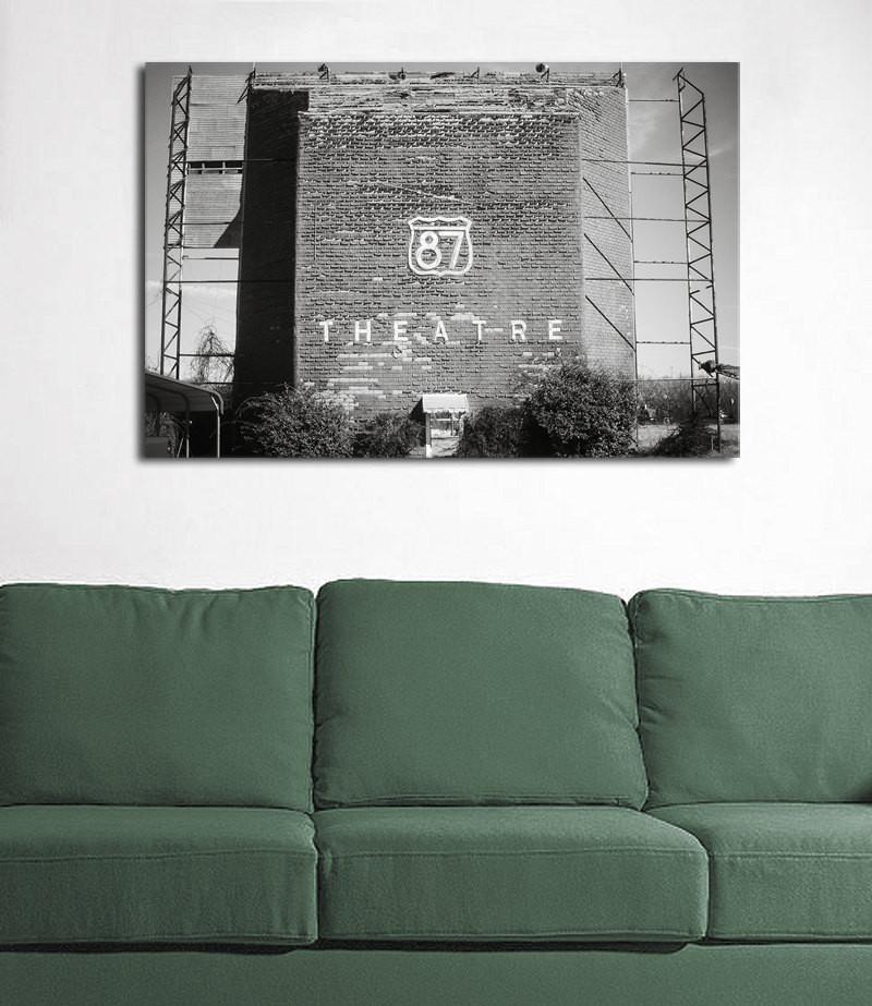 Drive-in Theater Fredricksburg Texas - Photography