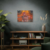 Steampunk Woman Matte Canvas Print - Ready to Hang Art