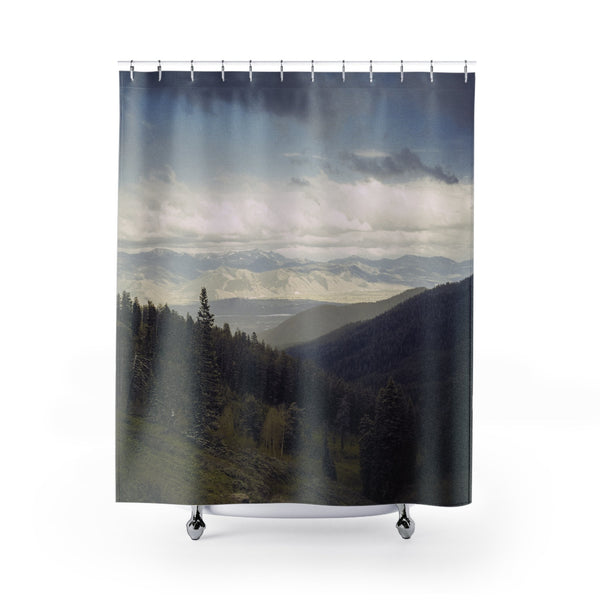 Endless Mountains Shower Curtains Printify