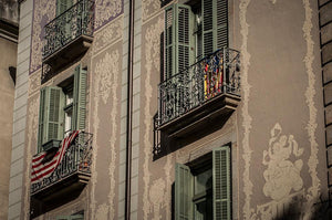 Balcones Barcelona Photo Print Spanish Architecture -