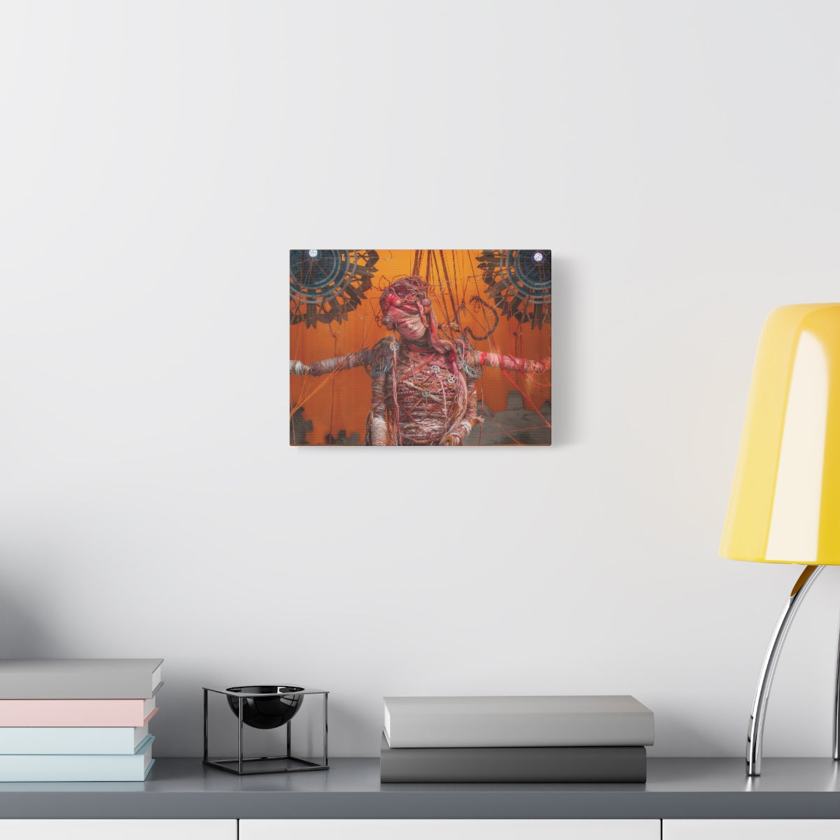 Steampunk Woman Matte Canvas Print - Ready to Hang Art