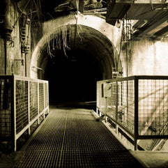 Factory Tunnel, Industrial Photography Lost Kat Photography