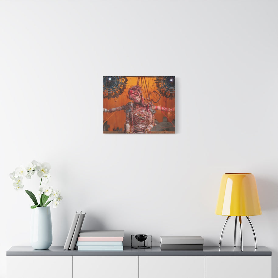Steampunk Woman Matte Canvas Print - Ready to Hang Art