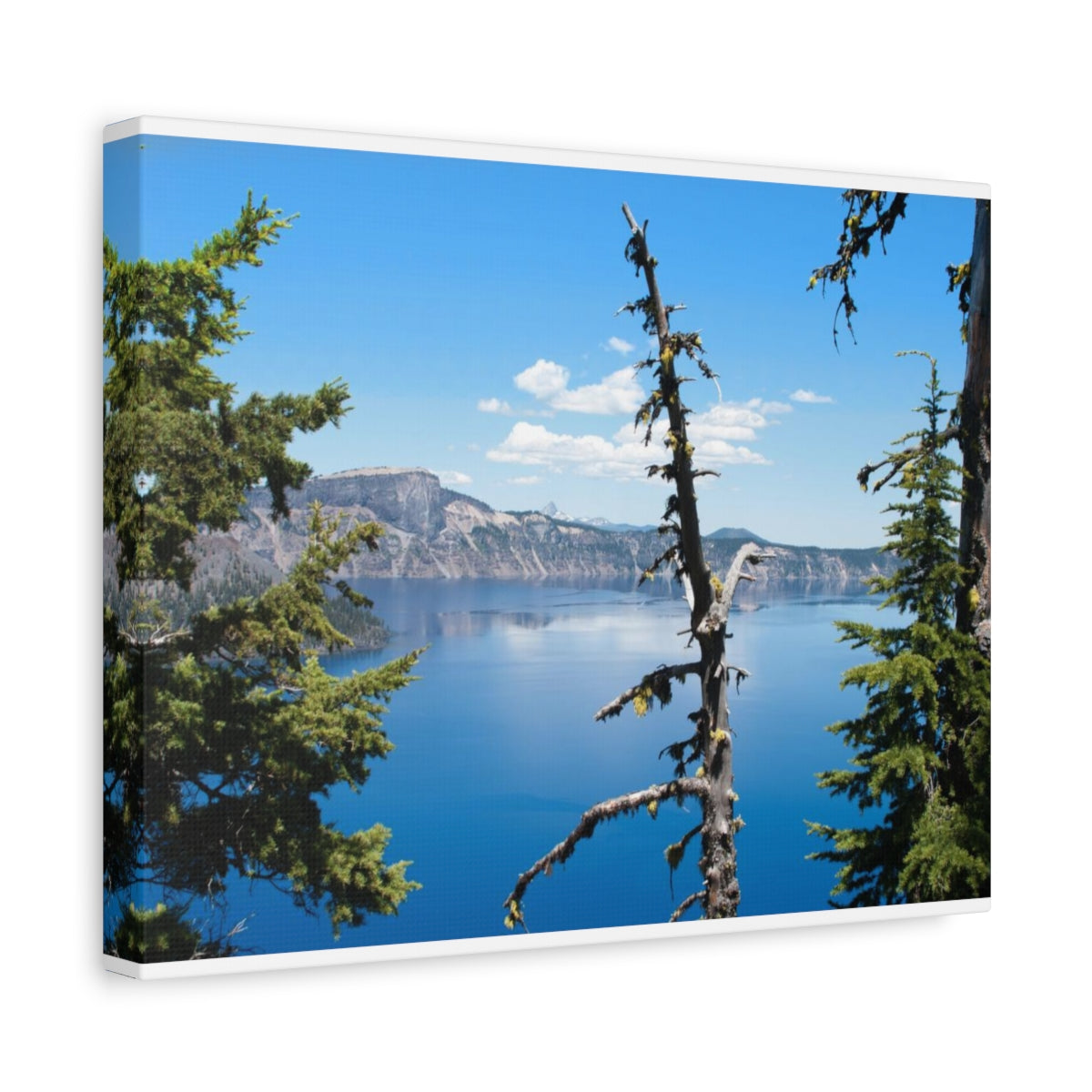 Crater Lake Oregon Matte Canvas Print - Ready to Hang Art