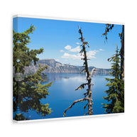 Crater Lake Oregon Matte Canvas Print - Ready to Hang Art