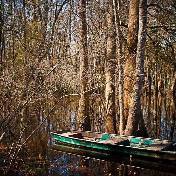 Fishing Boat Ogeechee River Georgia - Photography