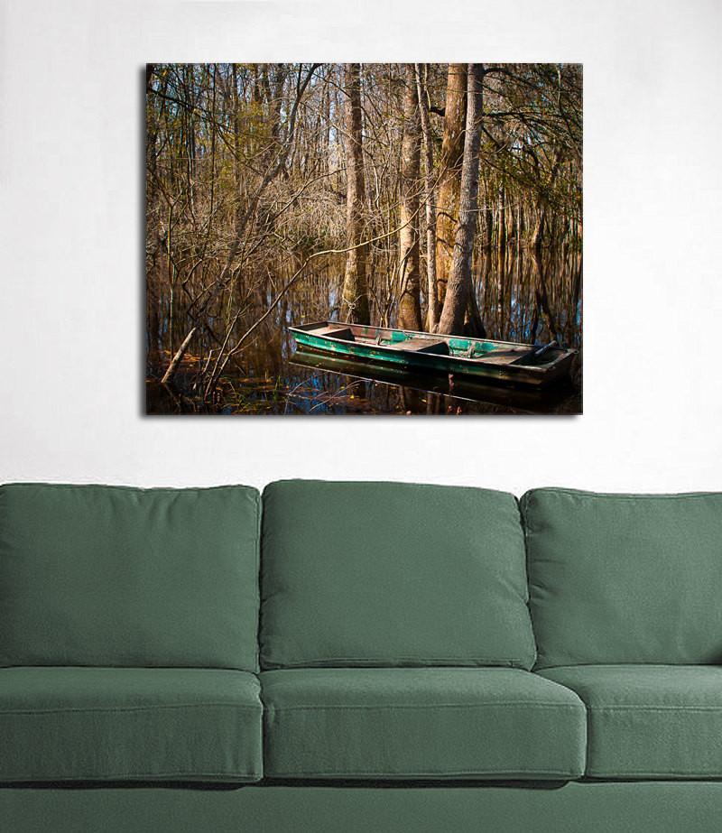 Fishing Boat Ogeechee River Georgia - Photography