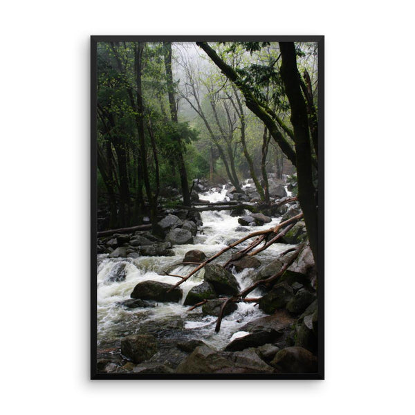 Foggy Mountain Forest - Framed Photo Print 12×16 Lost Kat Photography