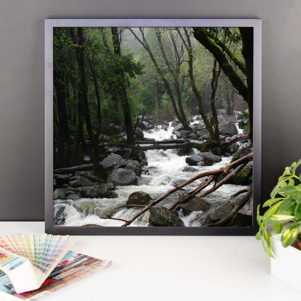 Foggy Mountain Forest - Framed Photo Print Lost Kat Photography