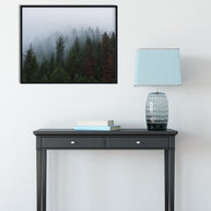 Foggy Forest North Idaho Wall Art Print - Photography