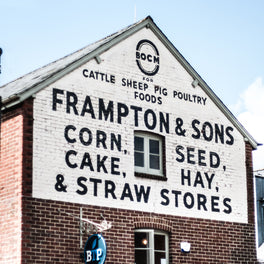 Frampton and Sons Feed Store Rustic Wall Art Print -