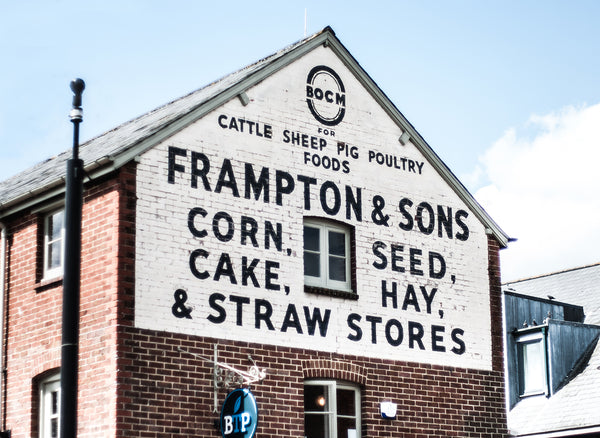 Frampton and Sons Feed Store Rustic Wall Art Print -
