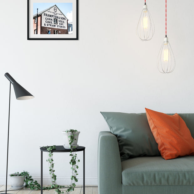 Frampton and Sons Feed Store Rustic Wall Art Print -