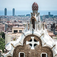 Gaudi Over Barcelona Photo Print Spain Photography