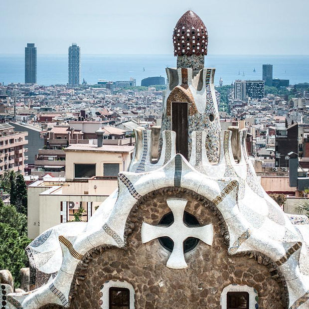 Gaudi Over Barcelona Photo Print Spain Photography