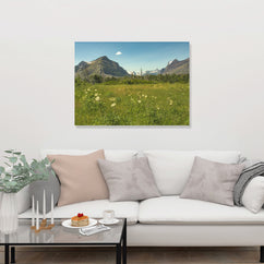 Mountain Meadow - Glacier National Park Photo Print -