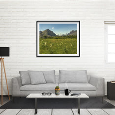 Mountain Meadow - Glacier National Park Photo Print -