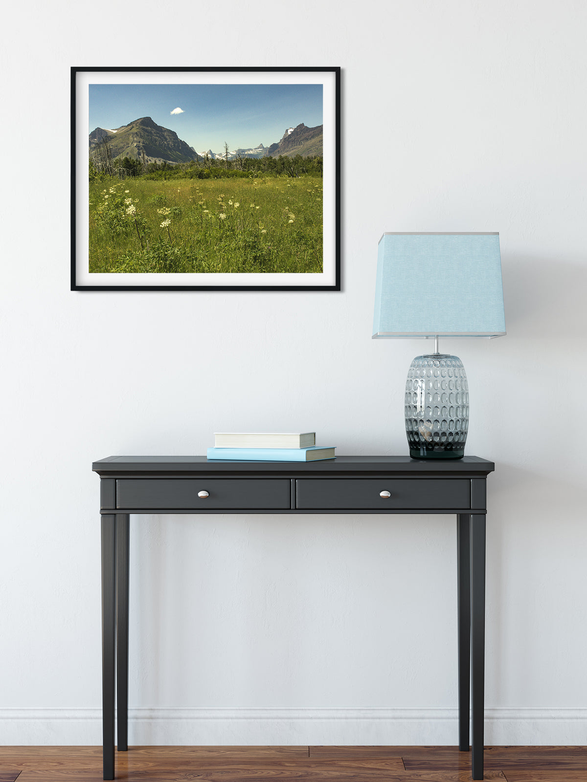 Mountain Meadow - Glacier National Park Photo Print -