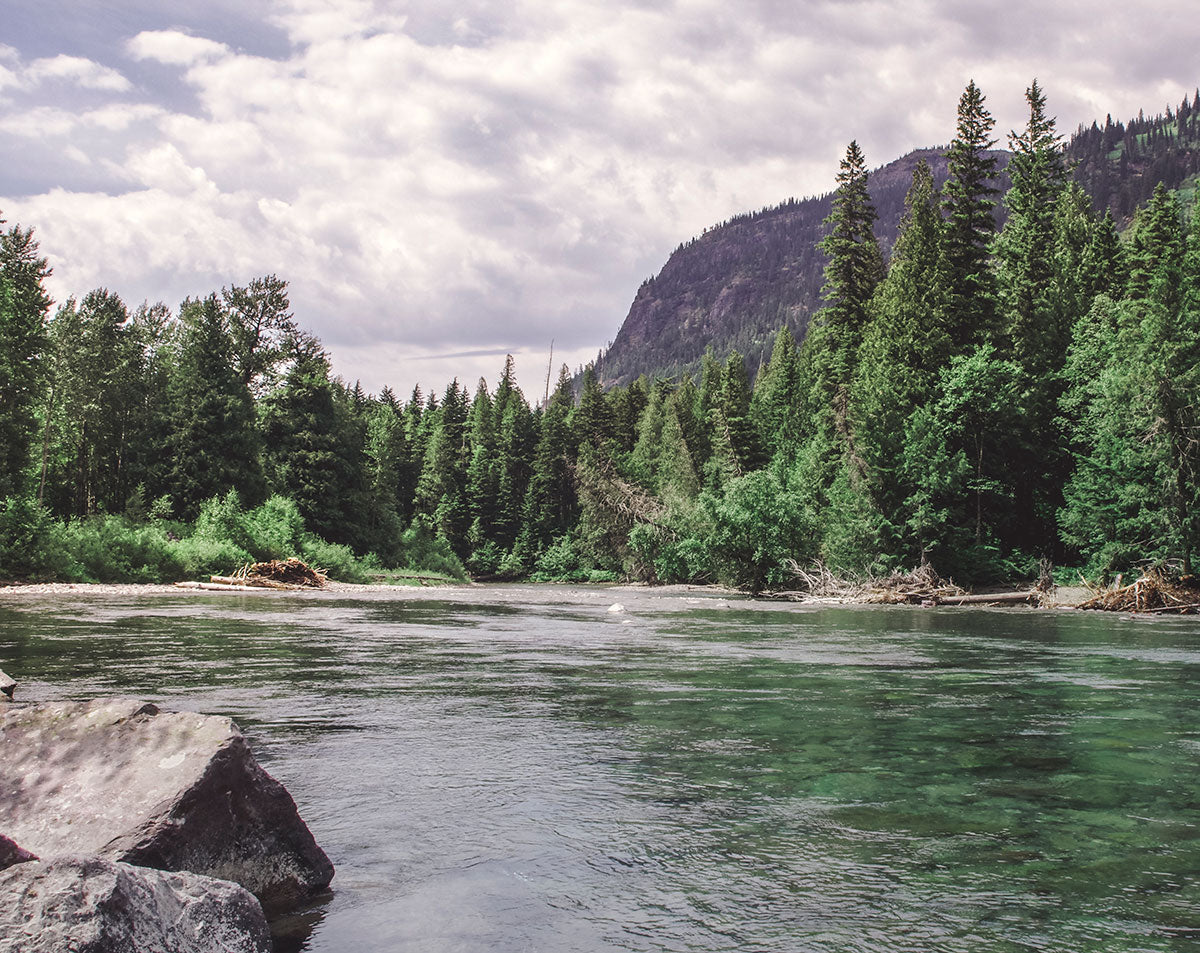 McDonald Creek - Glacier National Park Photo Print -