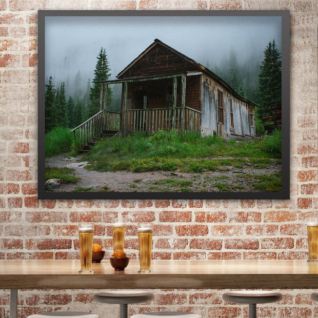 Hermit Cabin Colorado Rustic Wall Art Print - Photography