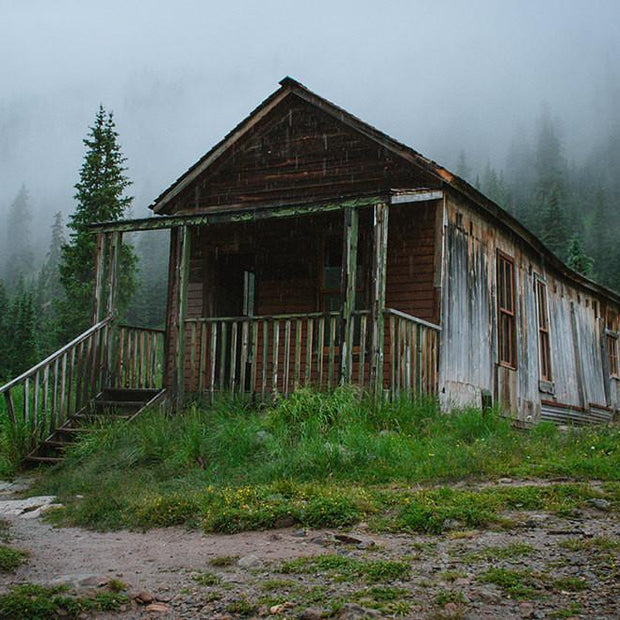 Hermit Cabin Colorado Rustic Wall Art Print - Photography