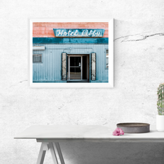 Hotel Libby Pastel Wall Art Print Montana Photography