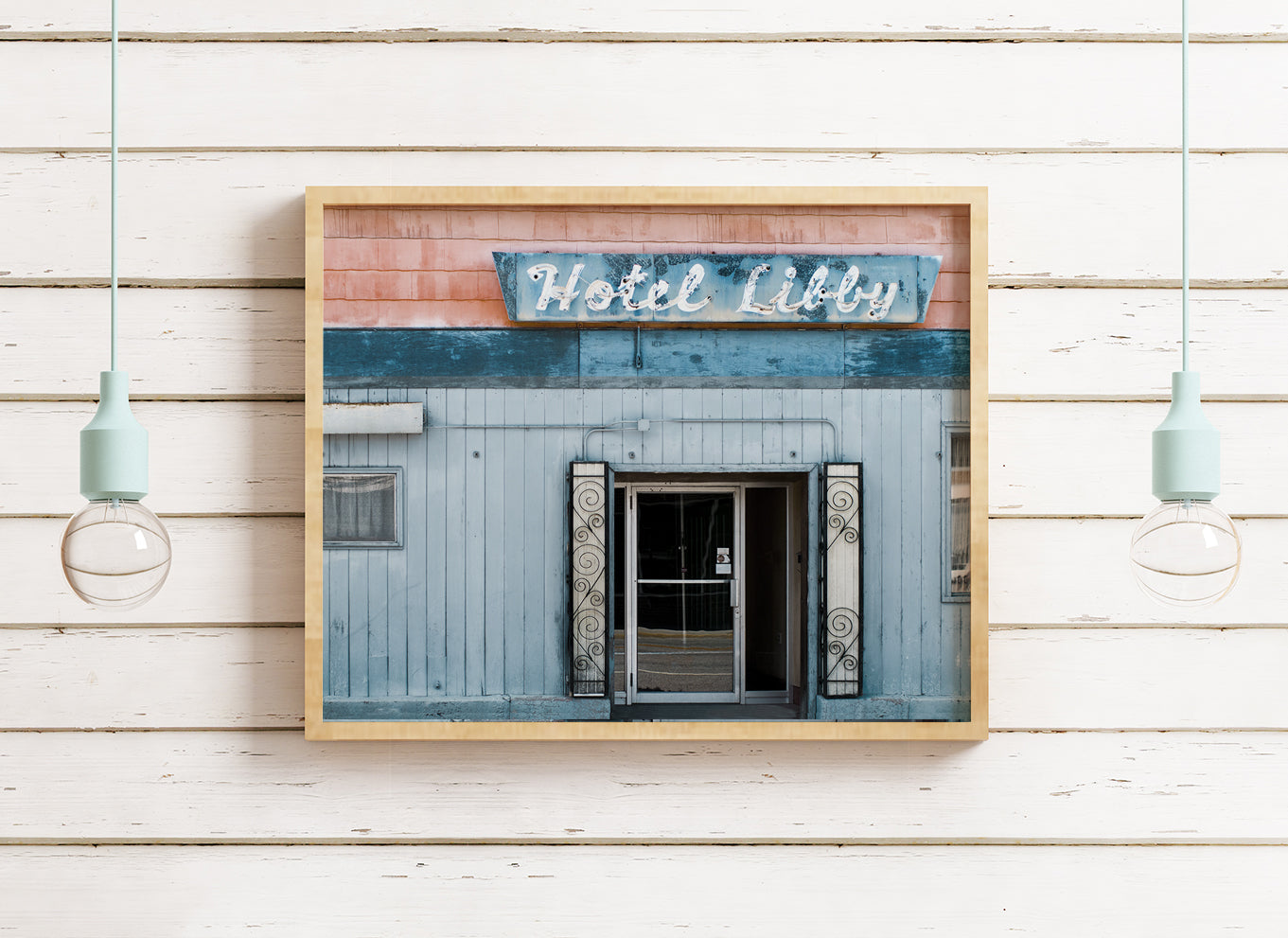 Hotel Libby Pastel Wall Art Print Montana Photography