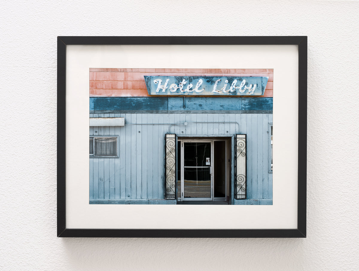 Hotel Libby Pastel Wall Art Print Montana Photography