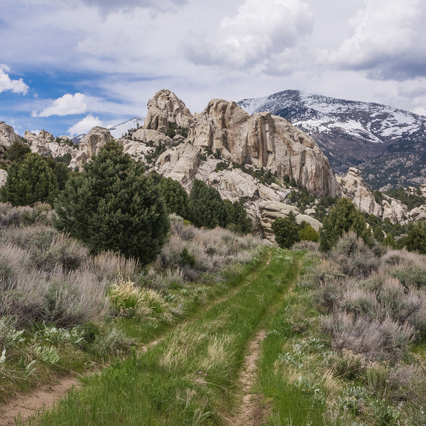 Road Through Castle Rocks Southern Idaho Photo Print -