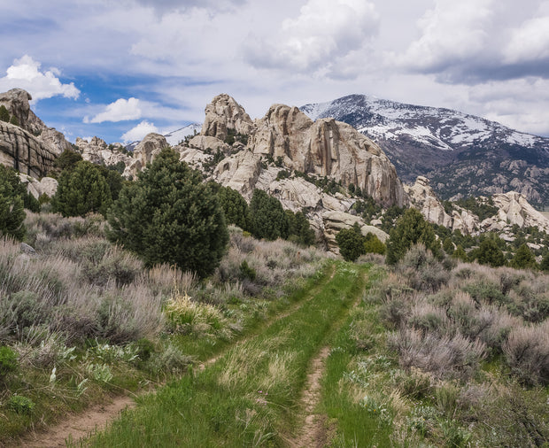 Road Through Castle Rocks Southern Idaho Photo Print -