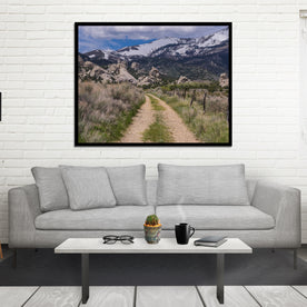 Castle Rocks and the Santa Cruz Mountains Photo Print -