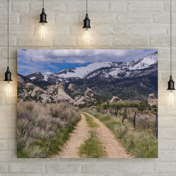 Castle Rocks and the Santa Cruz Mountains Photo Print -
