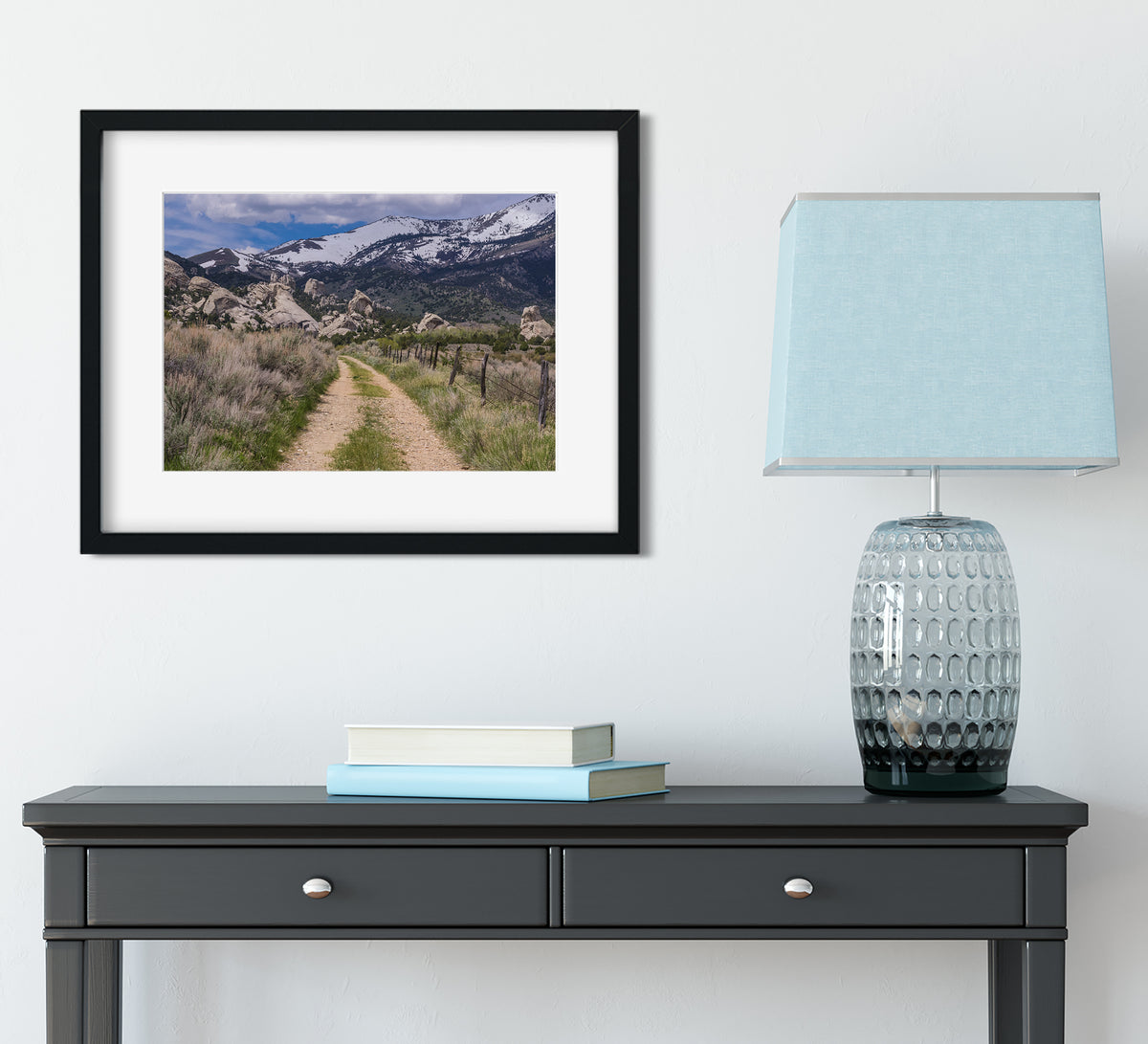 Castle Rocks and the Santa Cruz Mountains Photo Print -