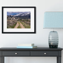 Castle Rocks and the Santa Cruz Mountains Photo Print -