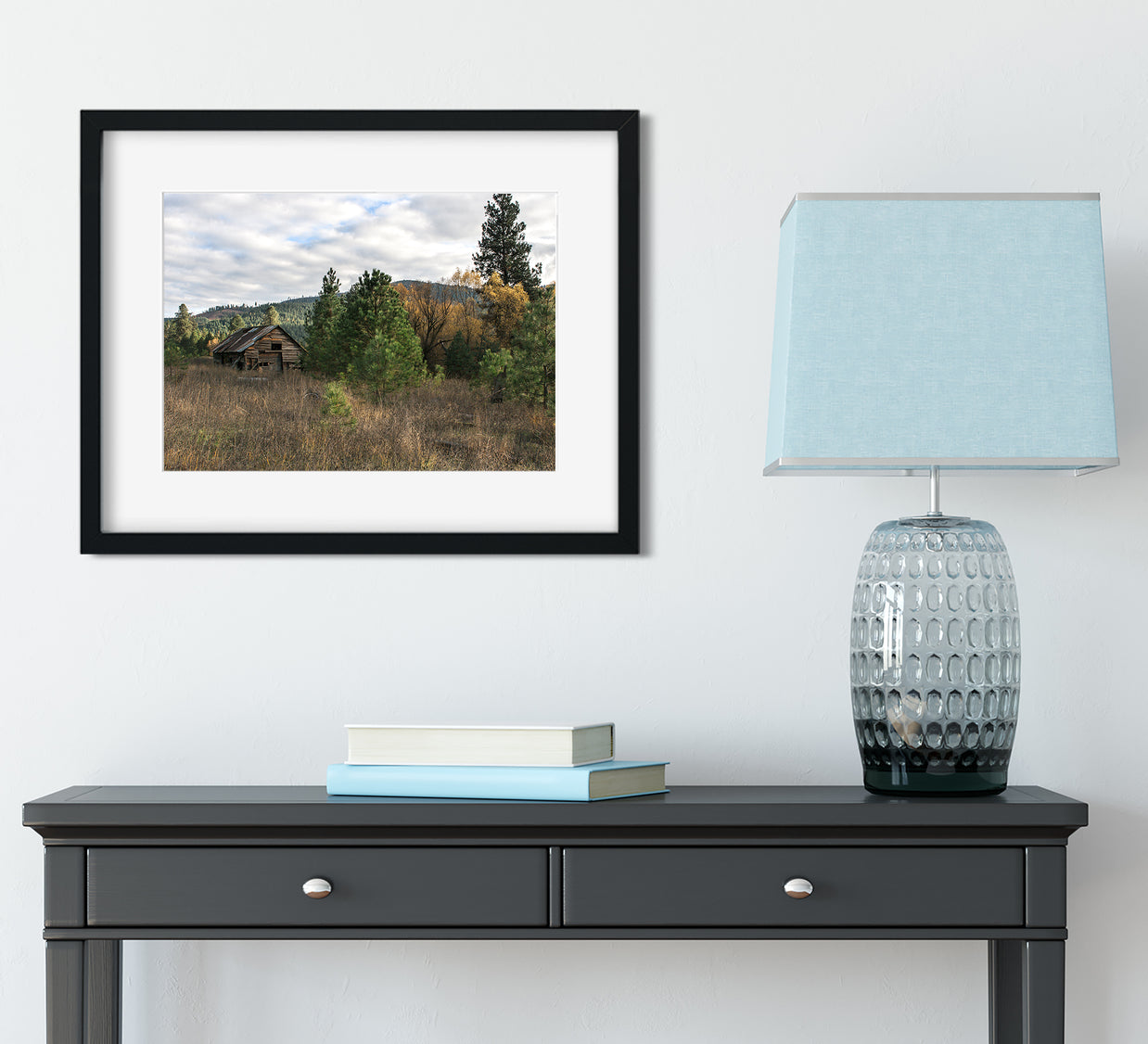 Idaho Homestead Rustic Cabin Art Print - Photography