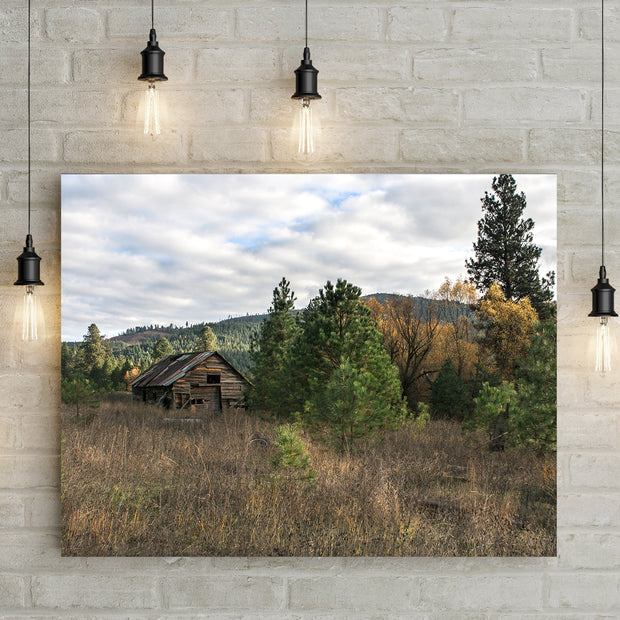 Idaho Homestead Rustic Cabin Art Print - Photography