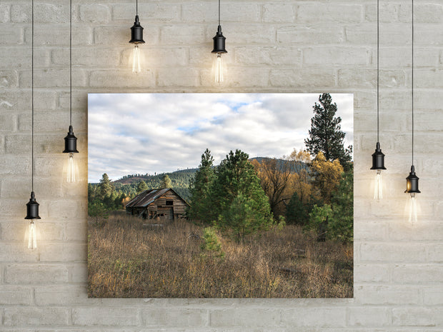 Idaho Homestead Rustic Cabin Art Print - Photography