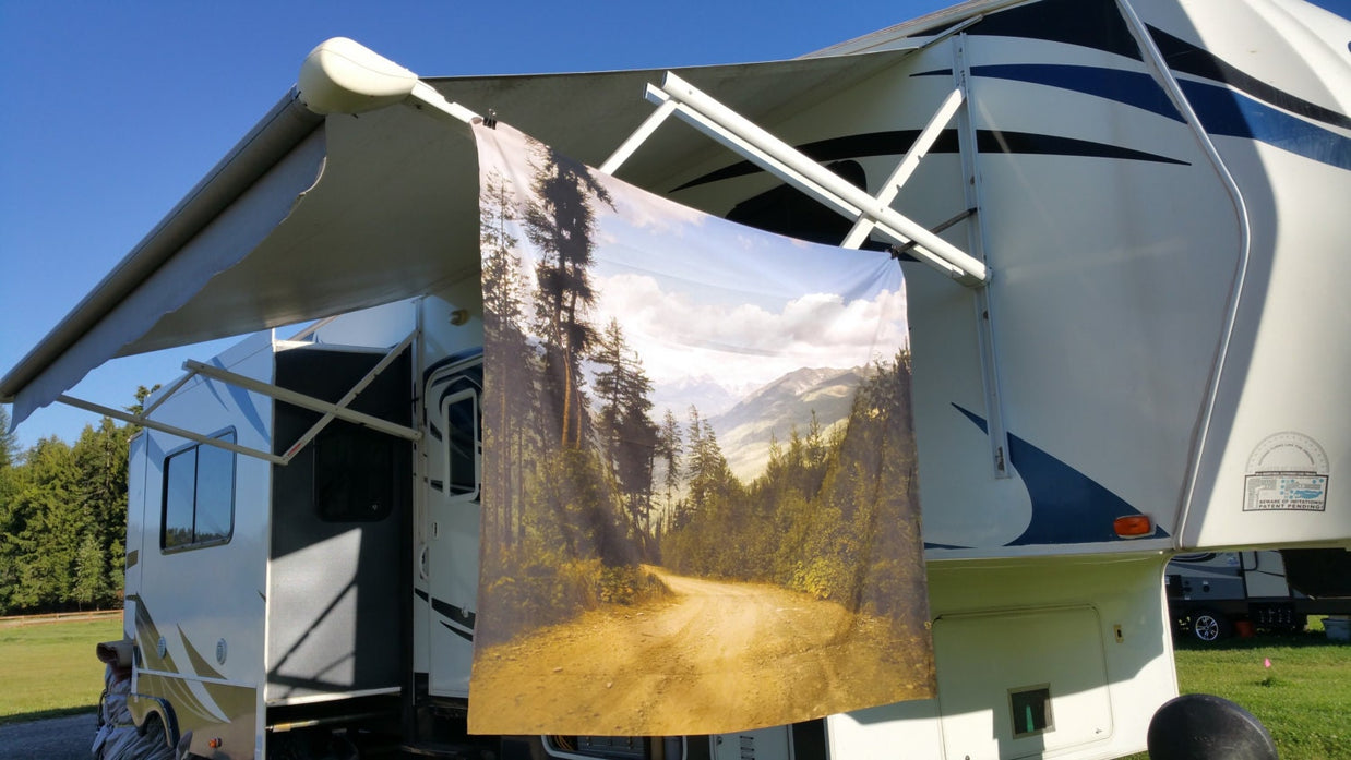 British Columbia Forest Wall Tapestry Pacific Northwest