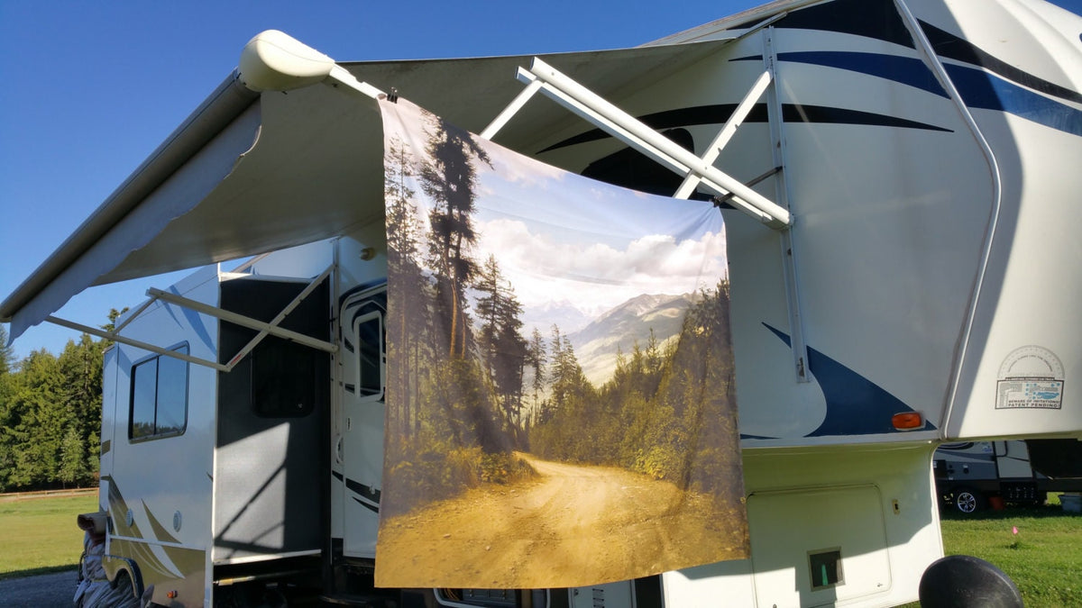 British Columbia Forest Wall Tapestry Pacific Northwest