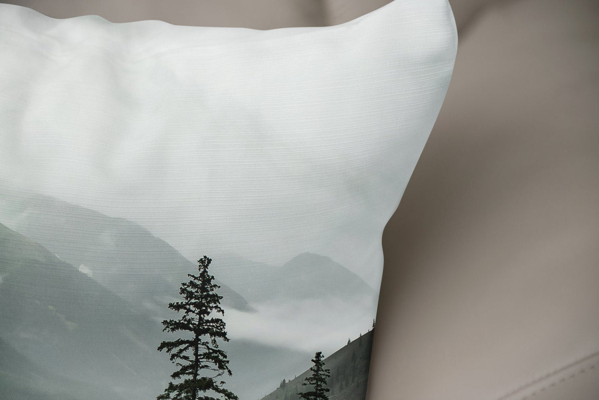 Mountain Valley Throw Pillow Cover Colorado Home Decor -