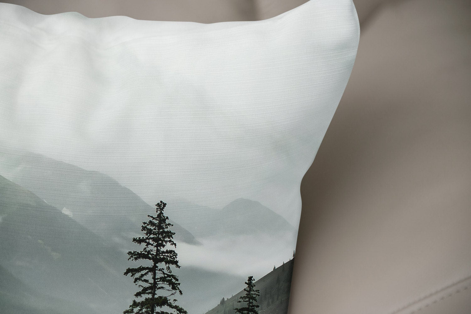 Mountain Valley Throw Pillow Cover Colorado Home Decor -
