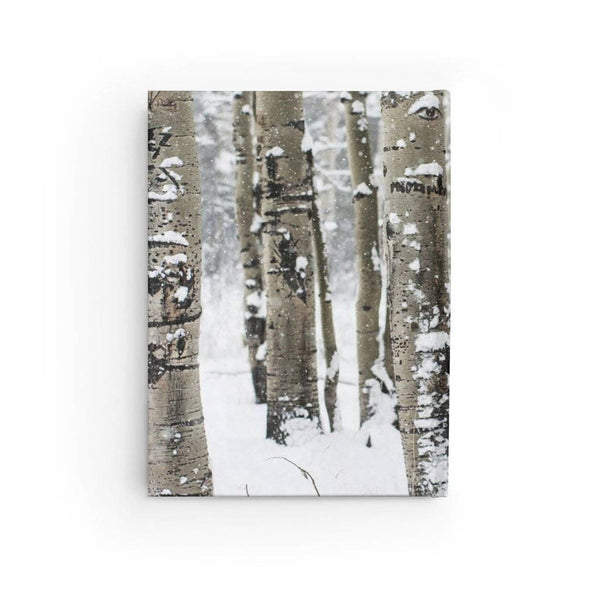 Birch Forest Notebook - Spiral or Hard Cover Ruled Line -