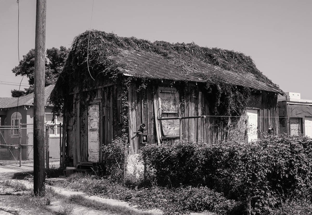Black and White New Orleans Photography Urban Decay