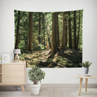Cedar Grove Forest Tapestry - Decorative Tapestries