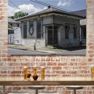 Bywater New Orleans Photo Print Abandoned Building -