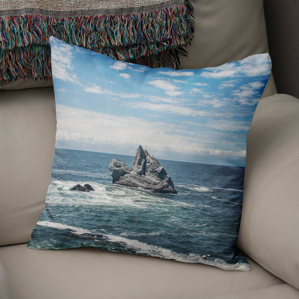 California Coast Pillow Cover Pacific Ocean Throw Case -